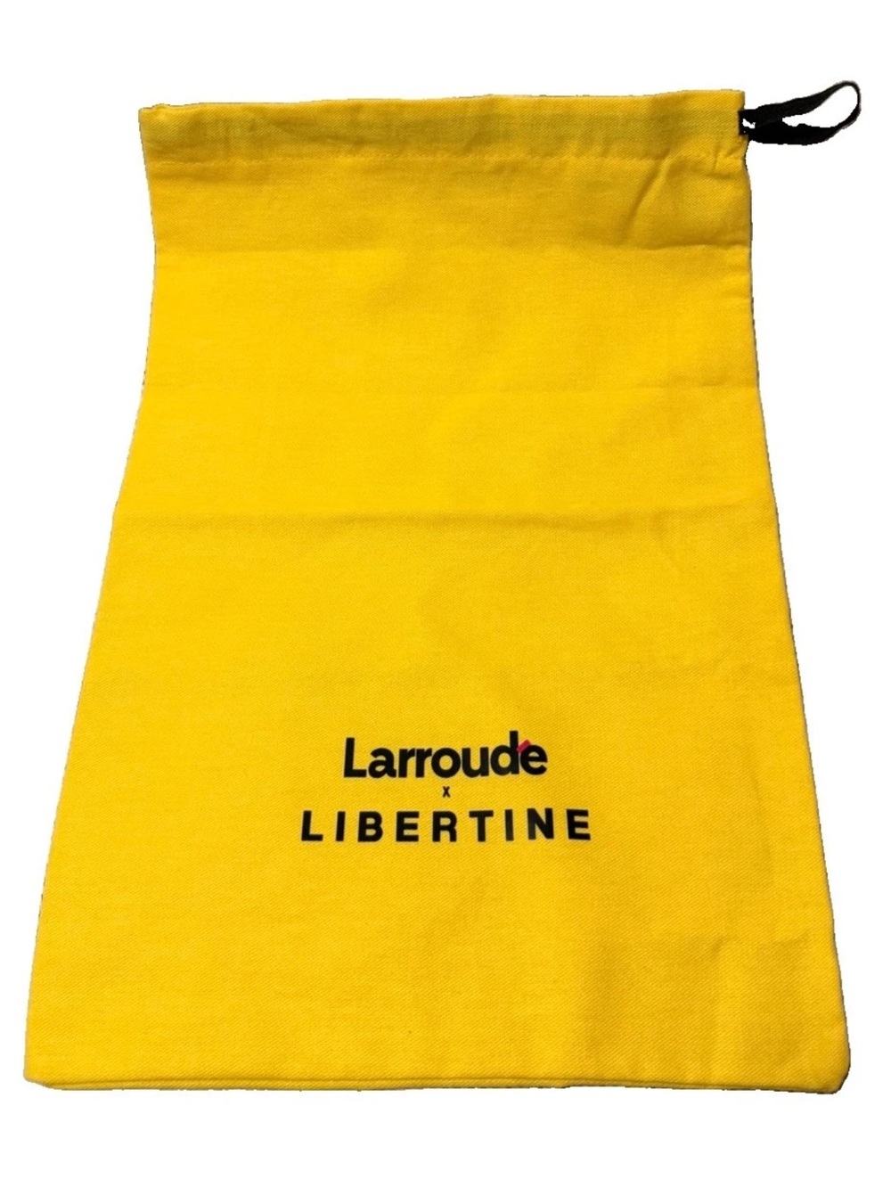Larroude Yellow Drawstring Shoes Dustbag